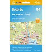 84 Bollnäs Sverigeserien 1:50 000